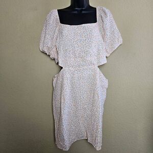 Elodie Floral Cutout Dress 